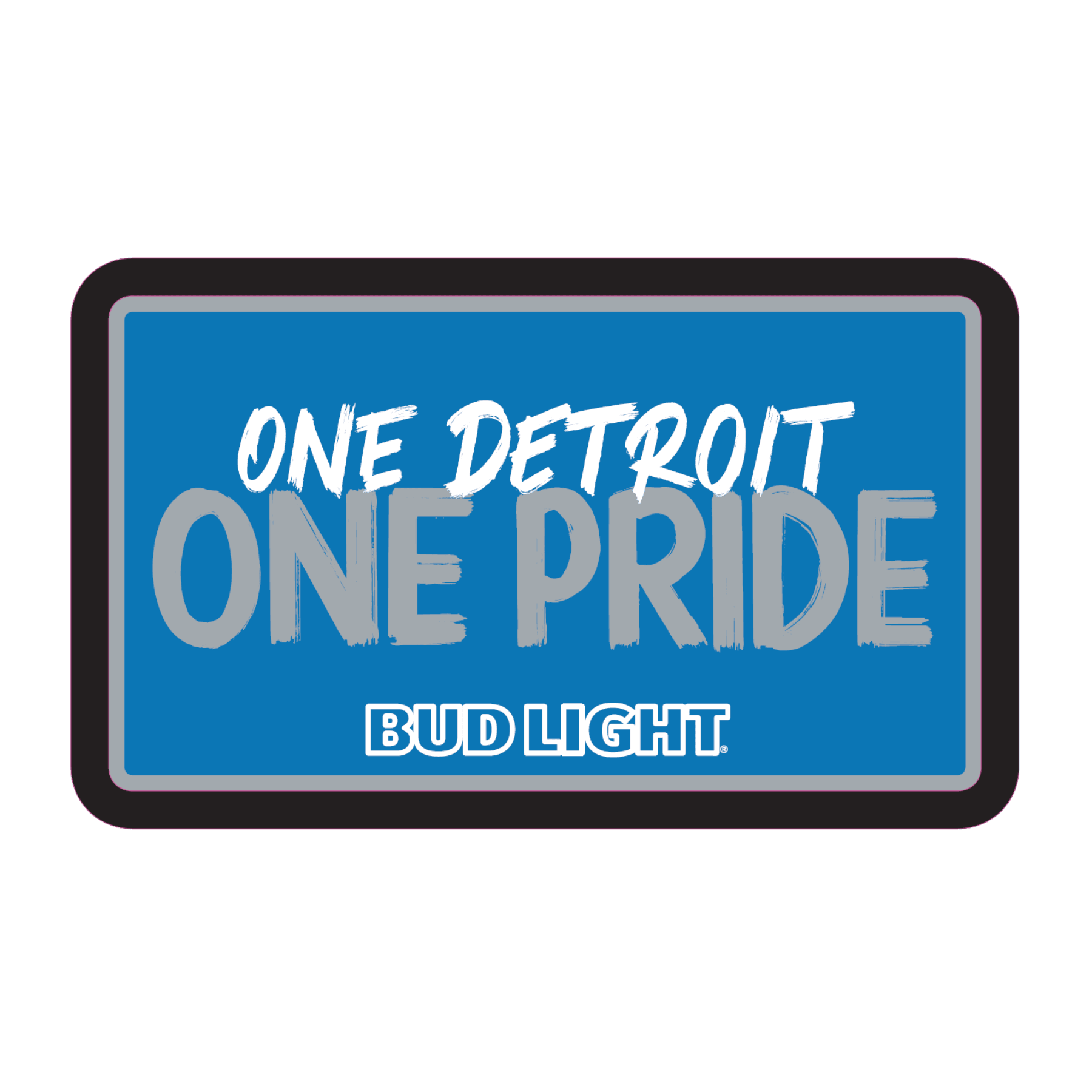 Detroit Lions Neon 3-Color LED Sign