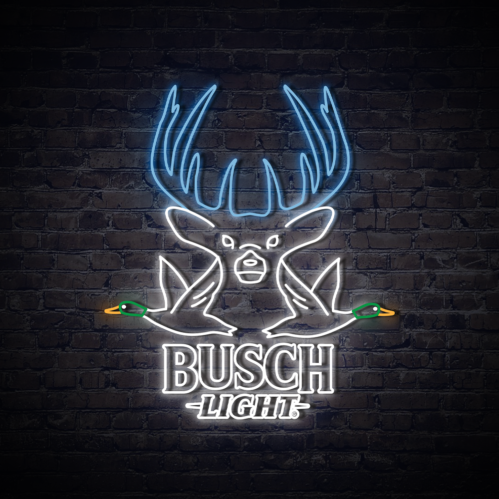 Busch Light Deer Hunting LED