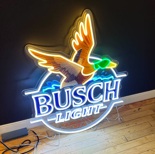 Busch Light 'Quack One Open' LED