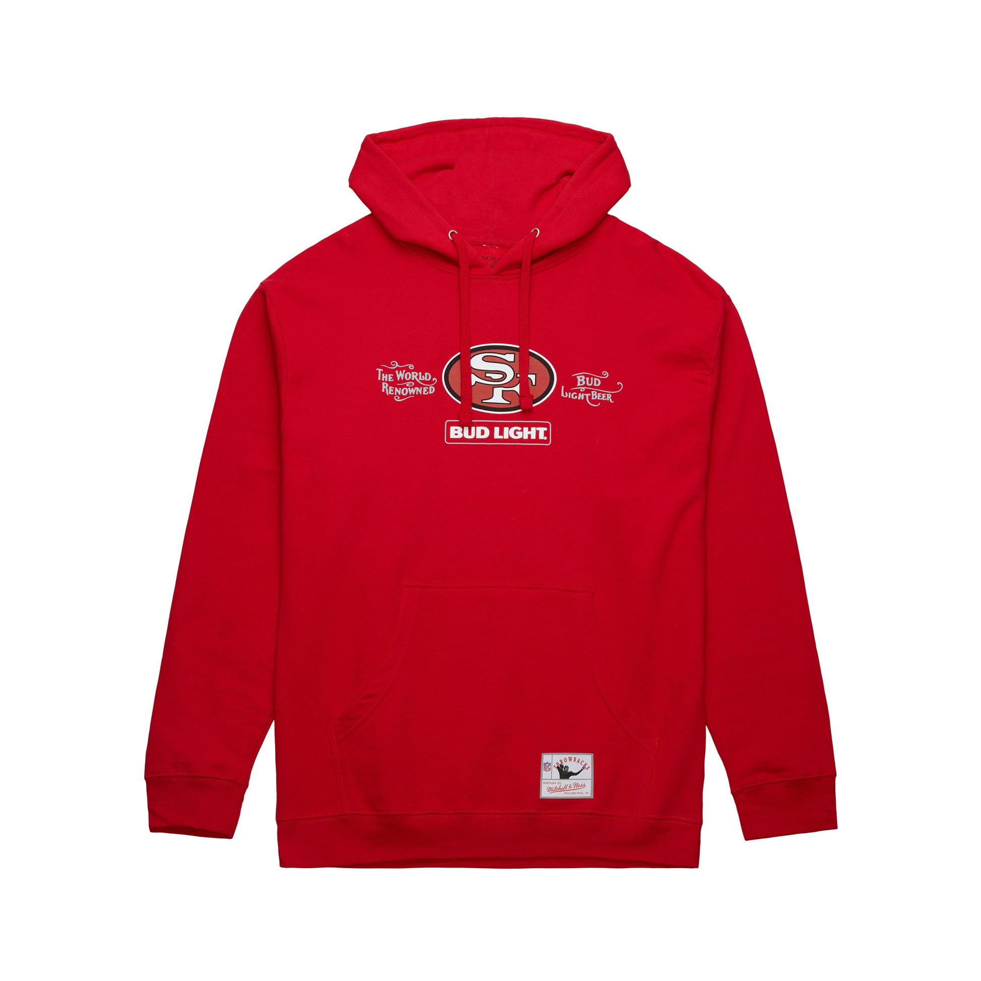 Bud Light Mitchell & Ness SF 49ers Hoodie