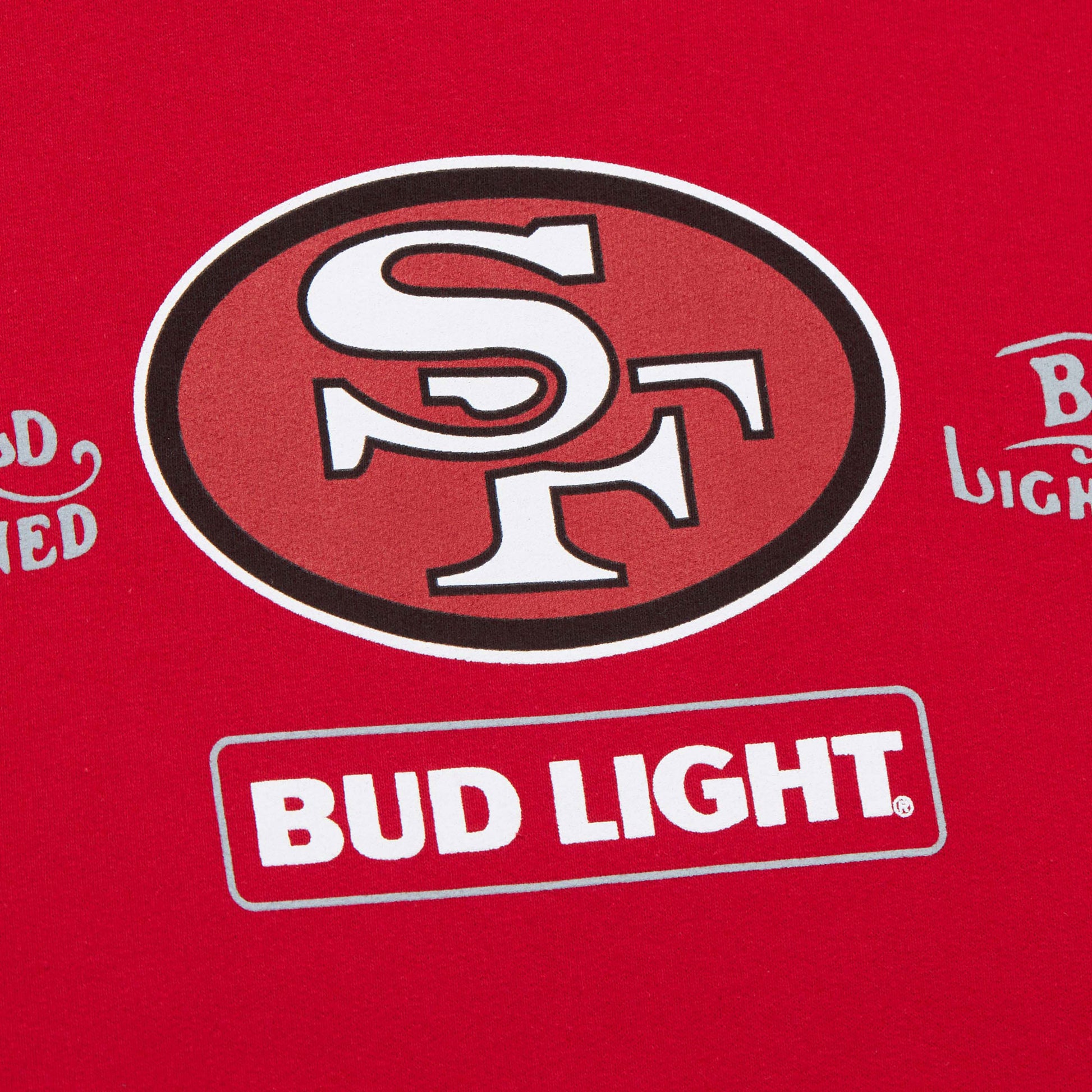 Bud Light Mitchell & Ness SF 49ers Hoodie