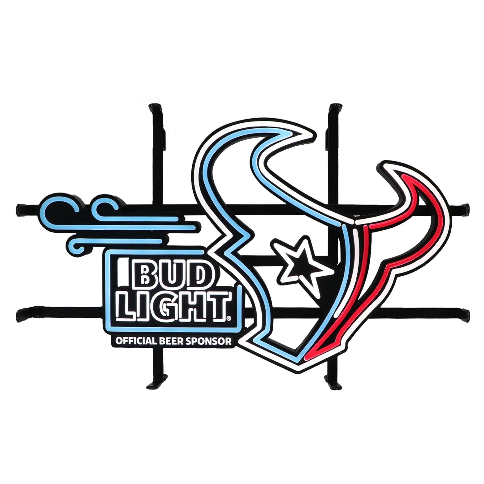 Bud Light Houston Texans NFL LED Sign