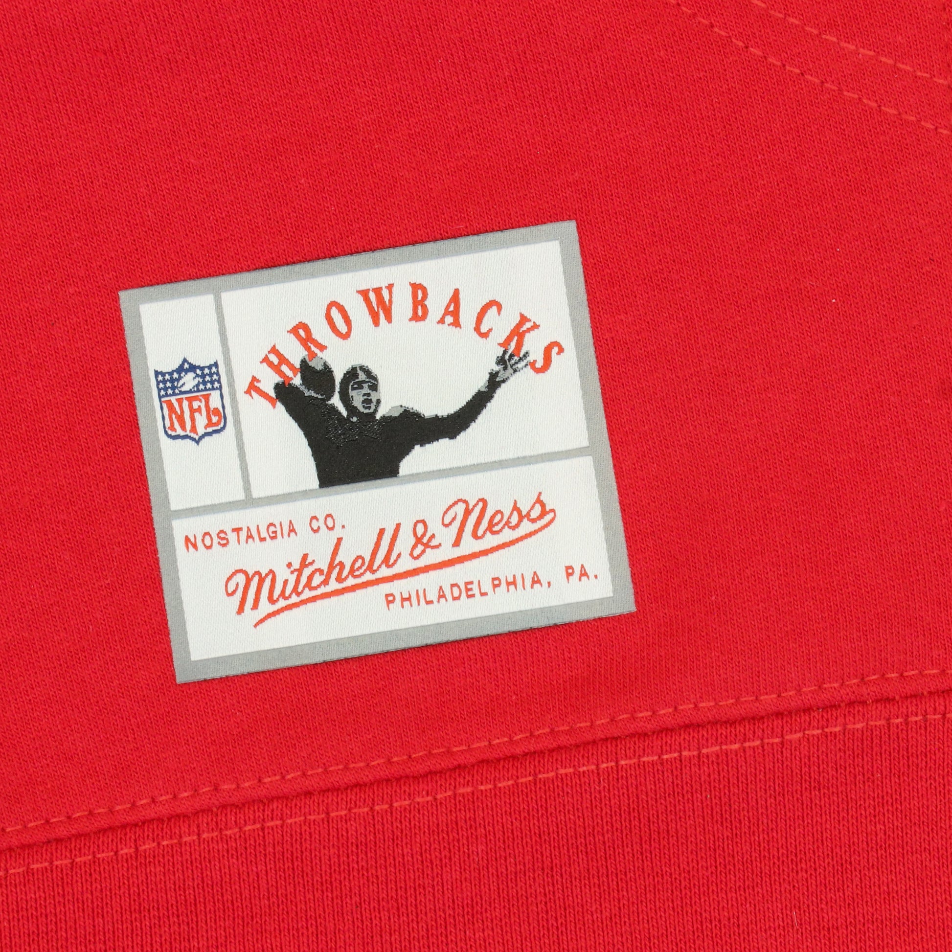 Throwback patch Bud Light Mitchell & Ness KC Chiefs hoodie