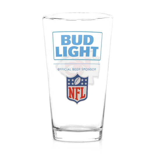 Bud Light Kansas City Chiefs Pint Glass