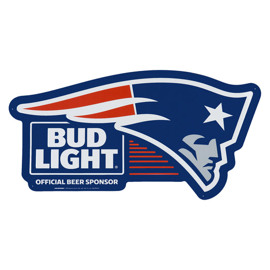 Bud Light Patriots Metal Sign