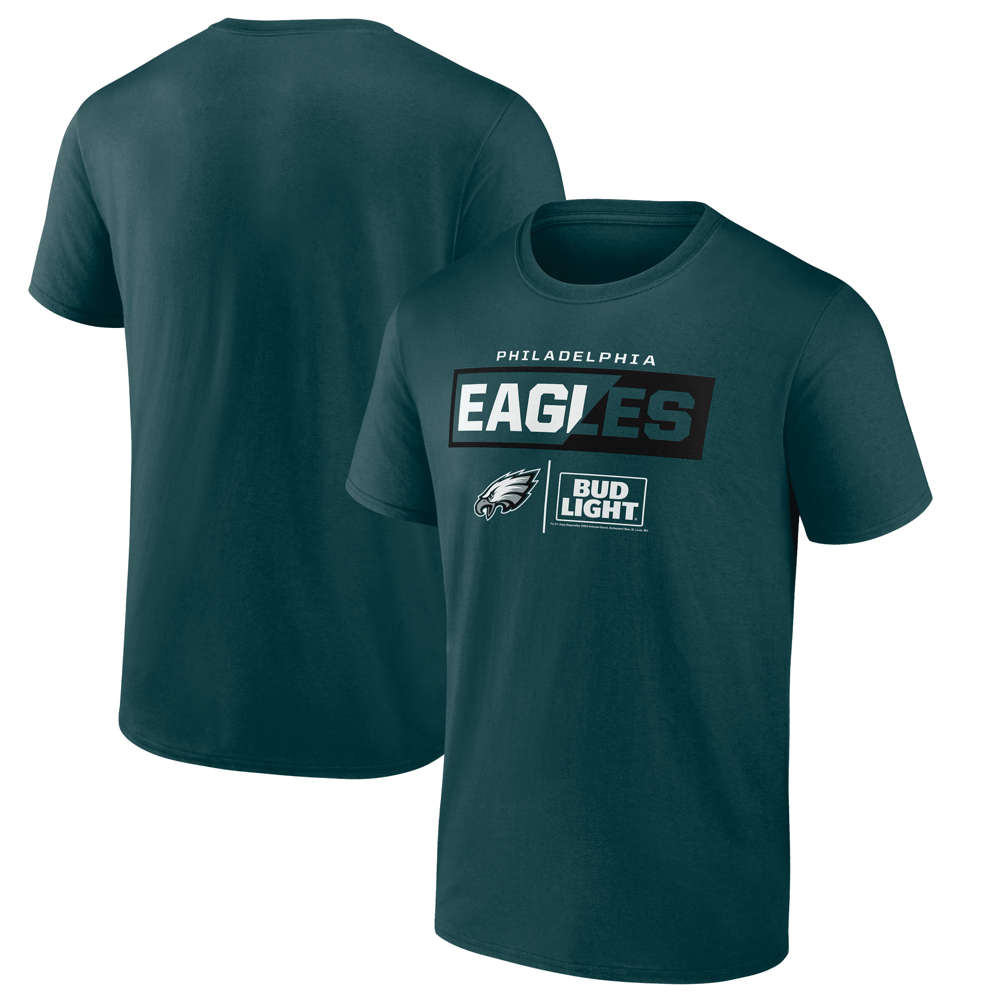 Bud Light Philadelphia Eagles Team T-Shirt S