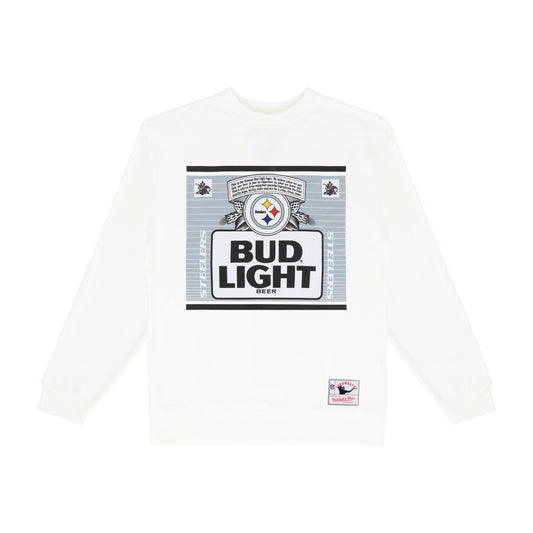 Bud Light Mitchell & Ness Pittsburgh Steelers Hoodie 