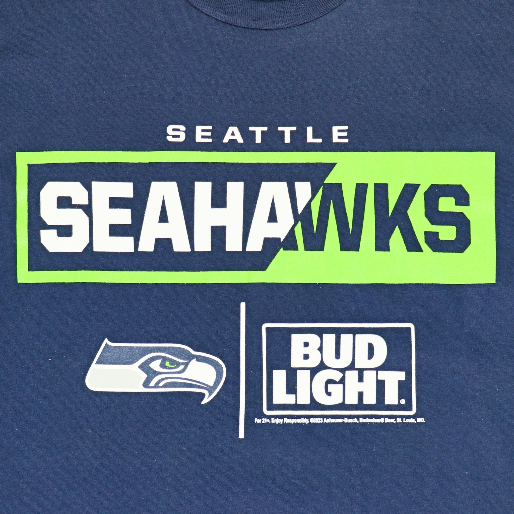 Bud Light Seattle Seahawks Team T-Shirt S