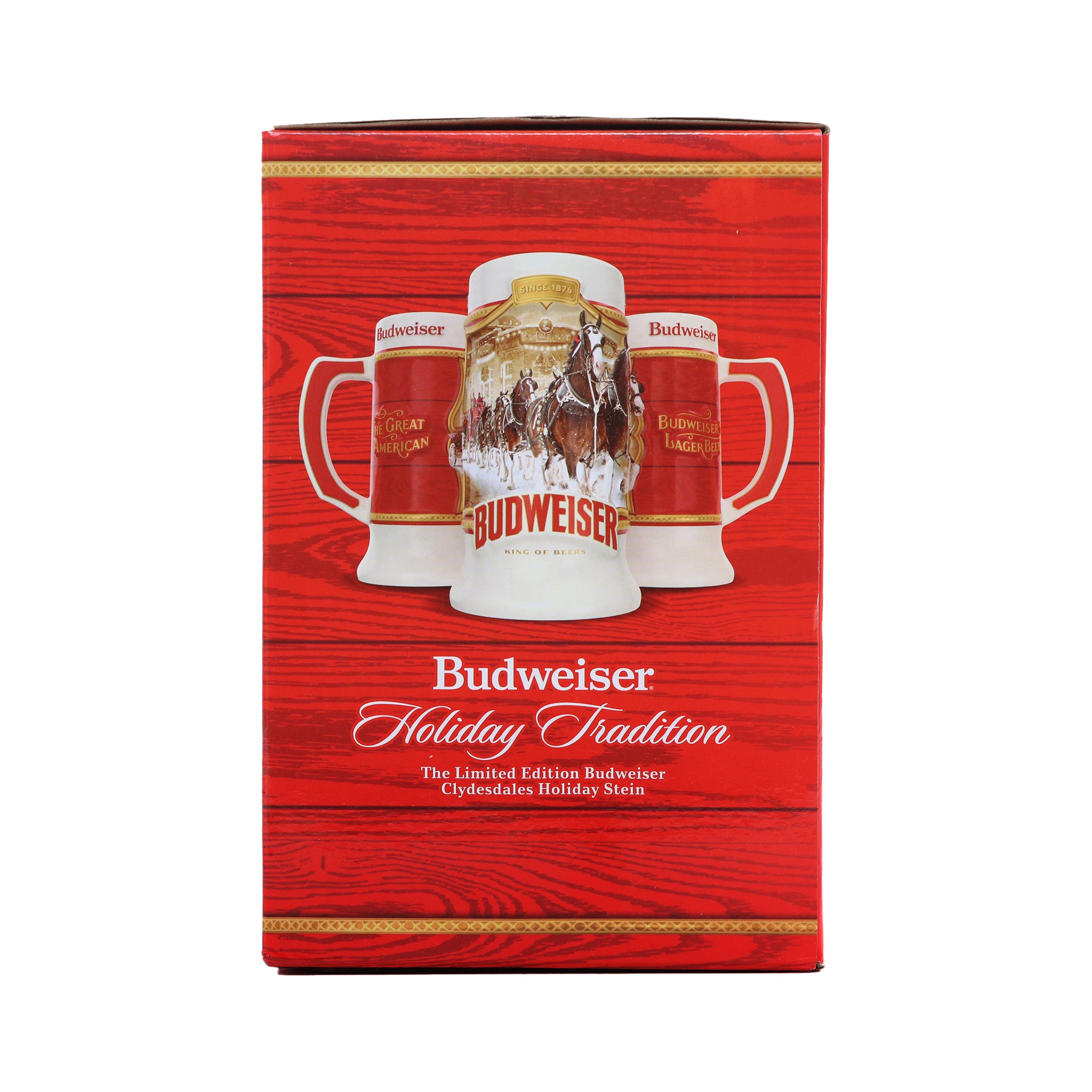 Budweiser Beer Stein Holiday 2024 collection bundle