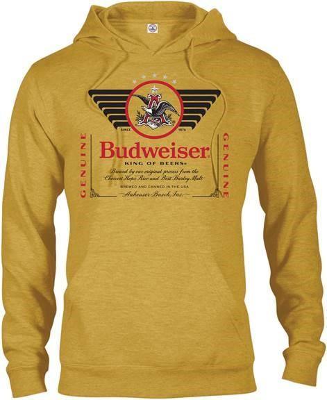 Budweiser Anheuser Eagle Logo Baseball Jersey HU - Hopped-Up Tees