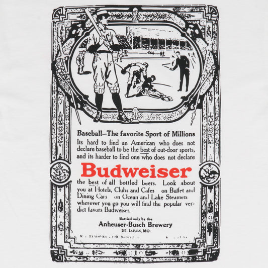 Budweiser Vintage Baseball Card T-Shirt