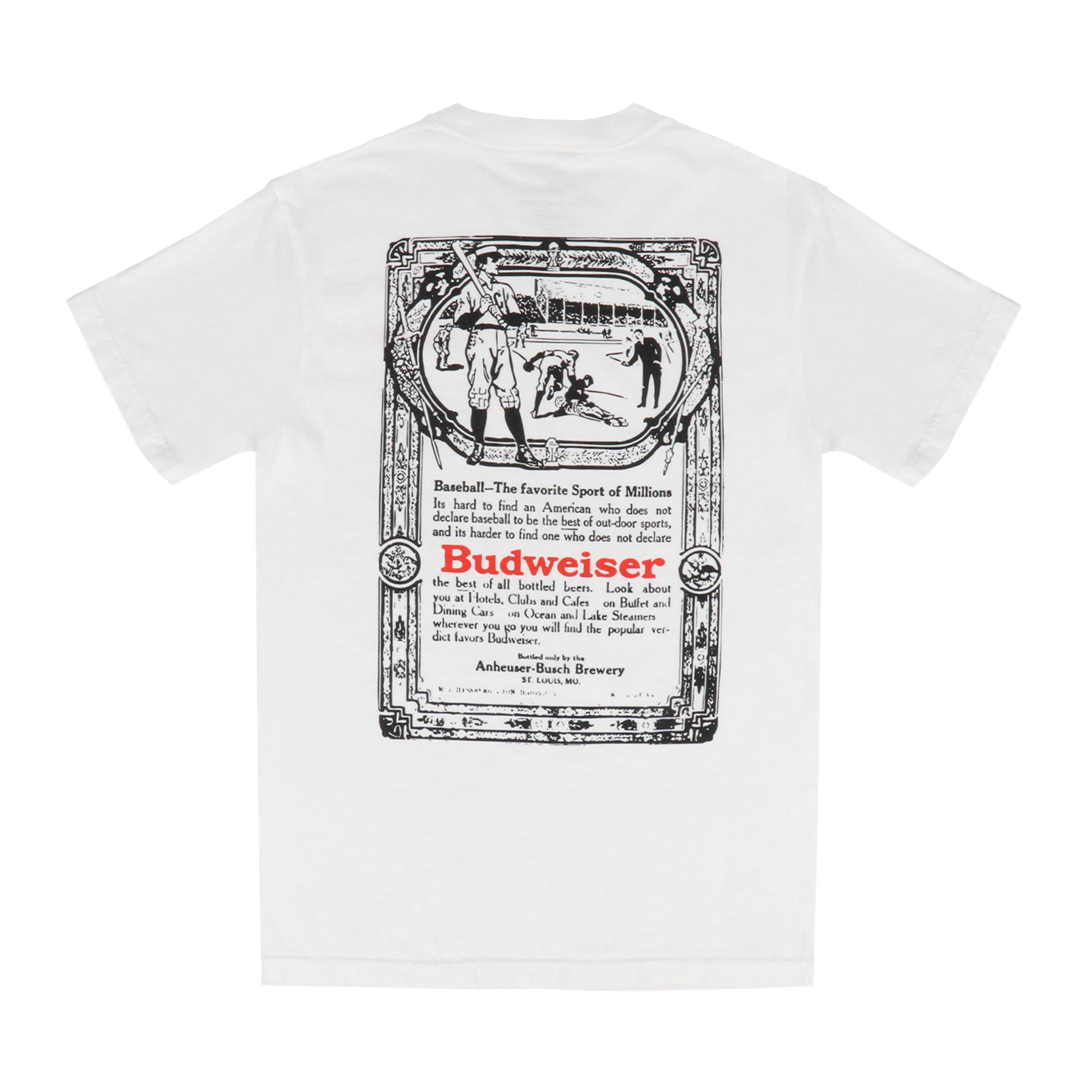 Budweiser Vintage Baseball Card T-Shirt