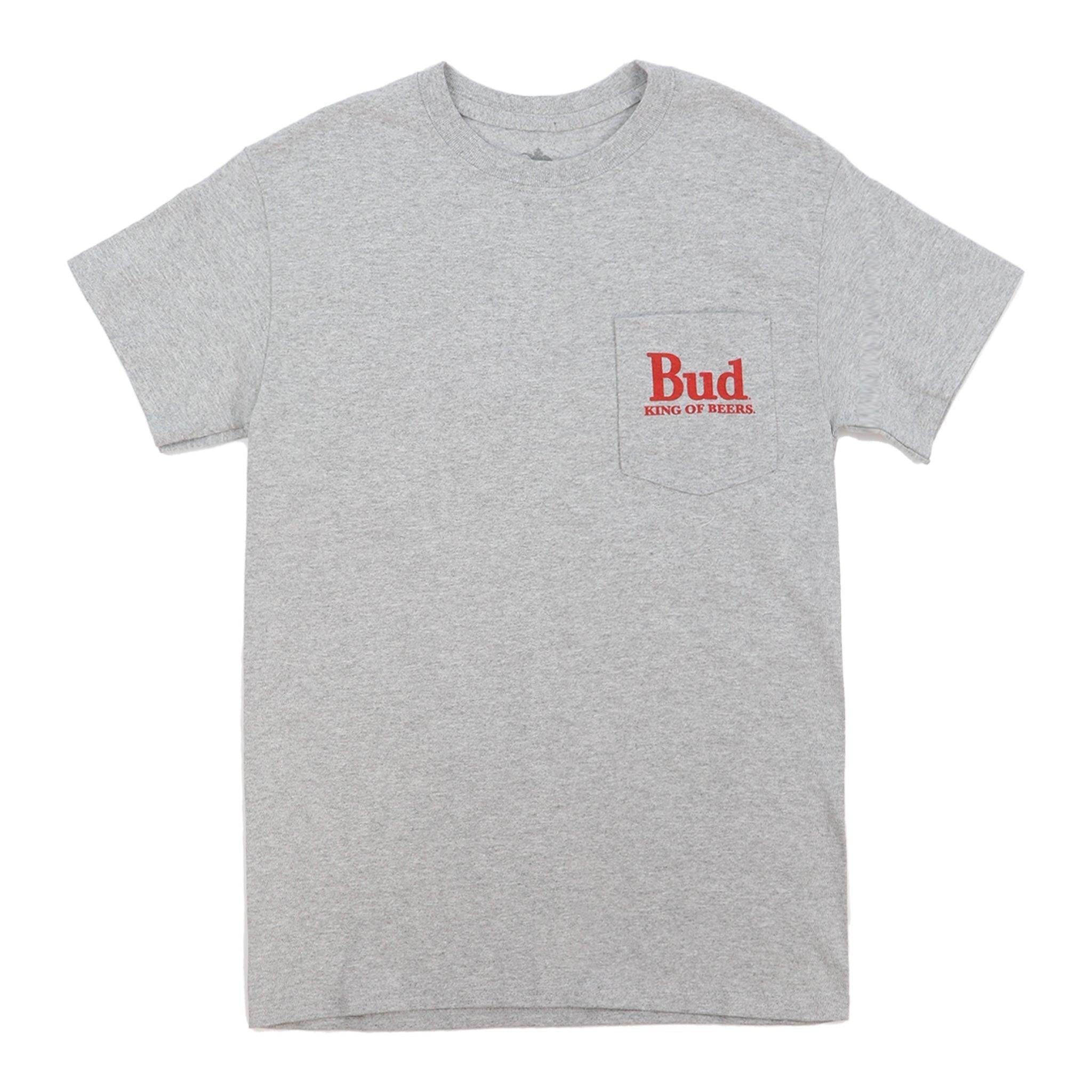 Budweiser Vintage A & Eagle Pocket T-Shirt