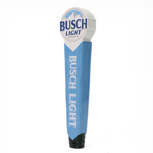 Side view of Busch Light Iconic Tap Handle