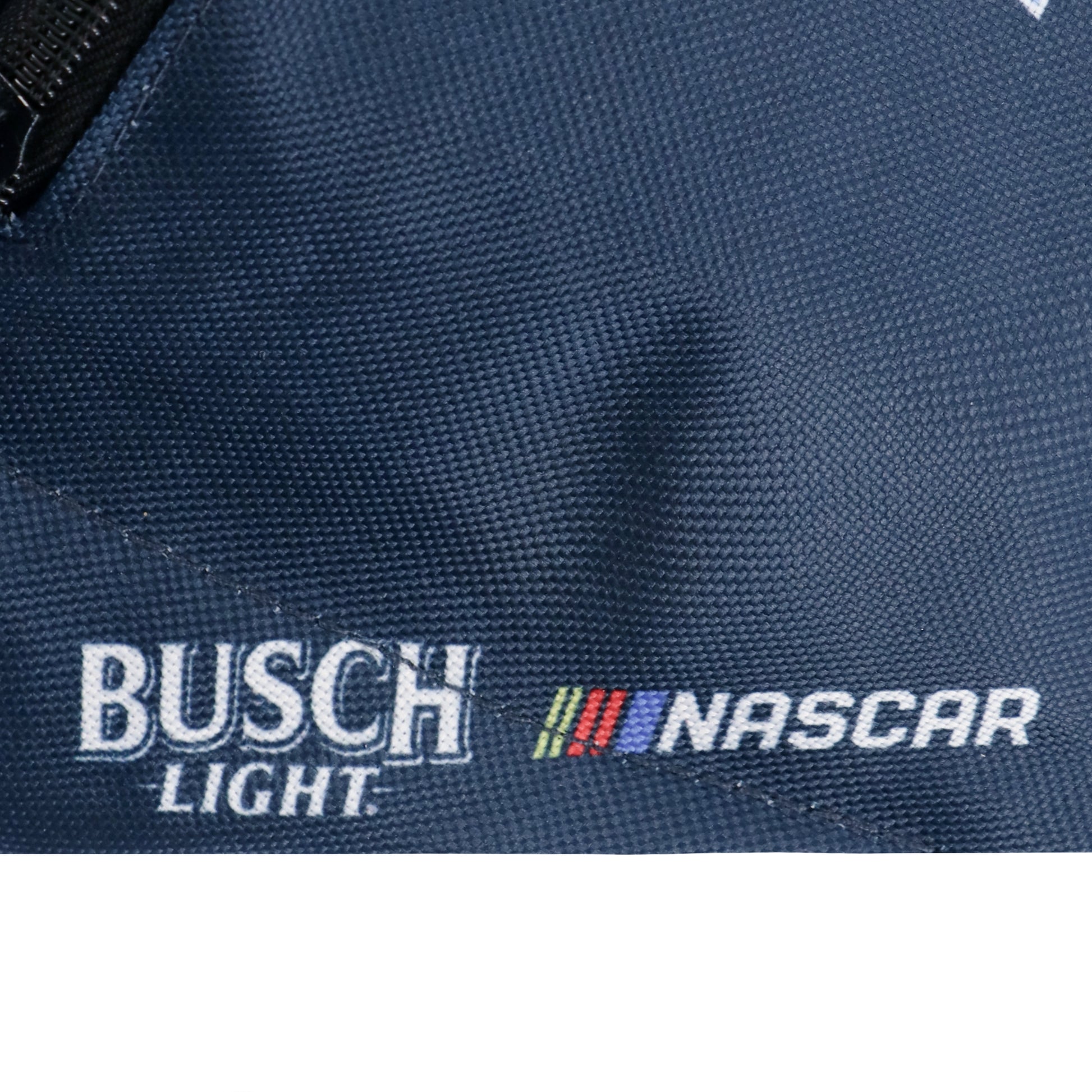 Busch Light and Nascar logos side by side