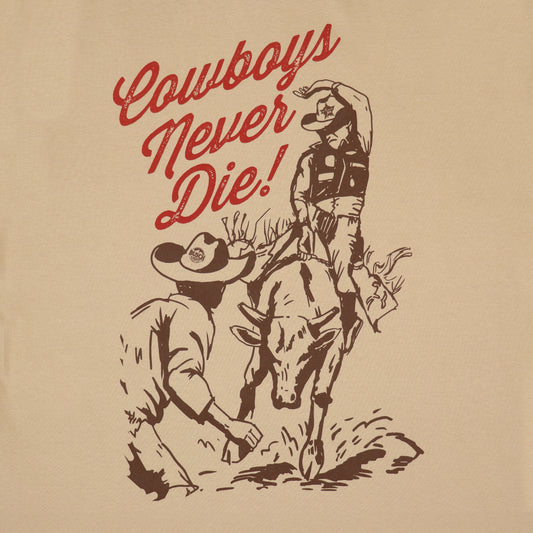 Busch Light x PBR Cowboys Never Die T-Shirt