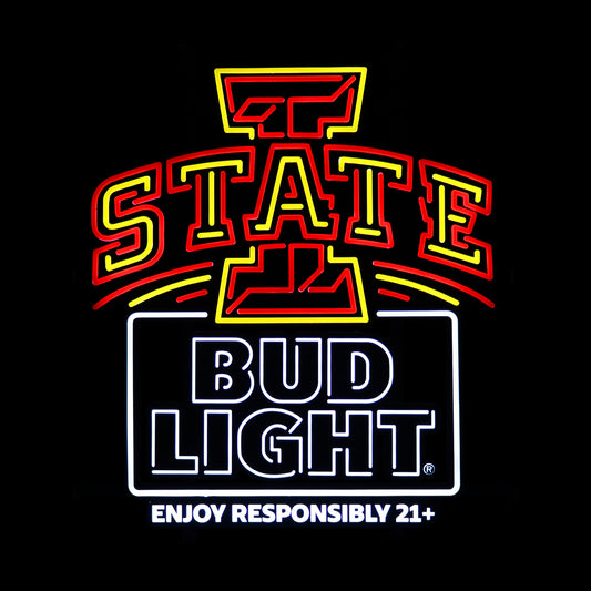 Bud Light Iowa State Cyclones LED Sign