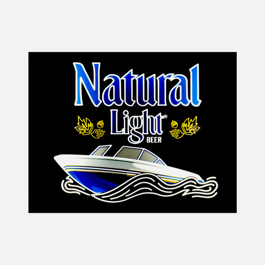 Natural Light By The Water Backlit Neon Sign