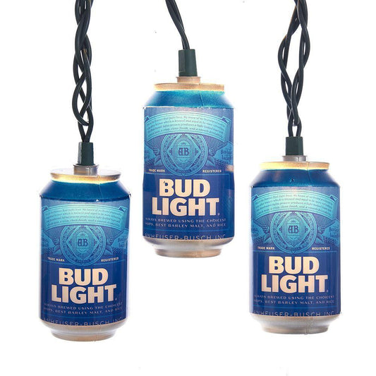 Lit Bud Light Can Lights Set