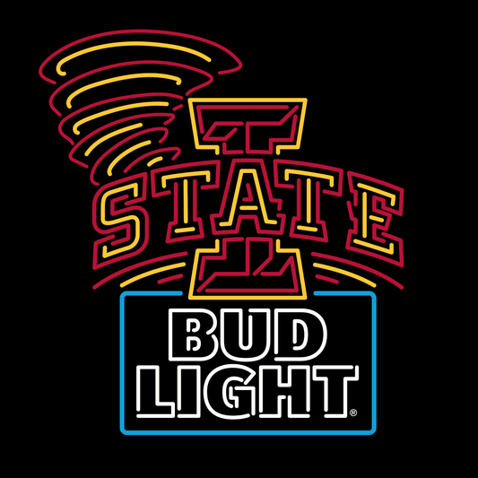 Bud Light Iowa State Cyclones LED Sign