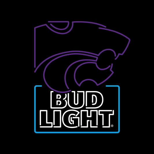 Bud Light Kansas State Wildcats LED Sign